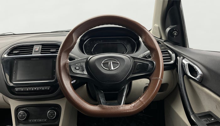 2022 Tata TIGOR XZ PLUS CNG, CNG, Manual, 89,321 km, Steering Wheel Close Up