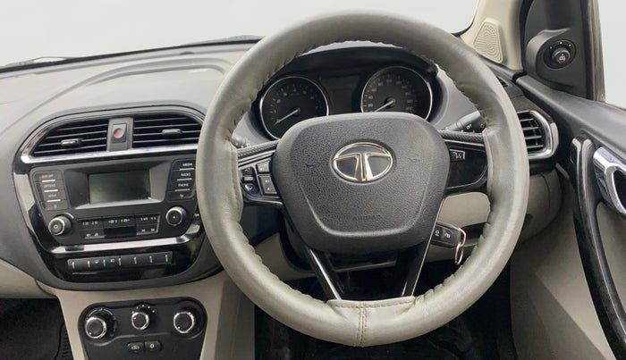 2018 Tata Tiago XZA PETROL, Petrol, Automatic, 56,890 km, Steering Wheel Close Up