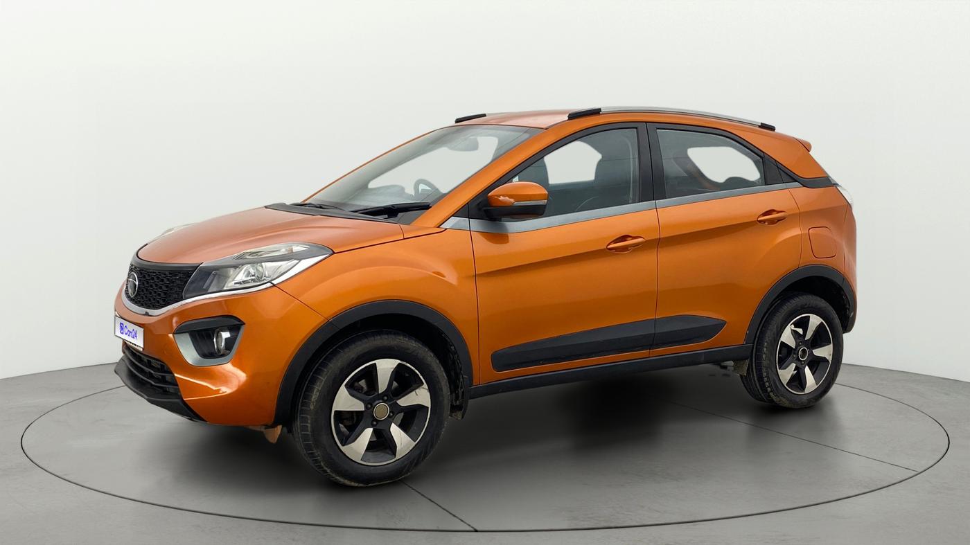2018 Tata NEXON XZA PLUS PETROL, Petrol, Automatic, 91,451 km, Left Front Diagonal