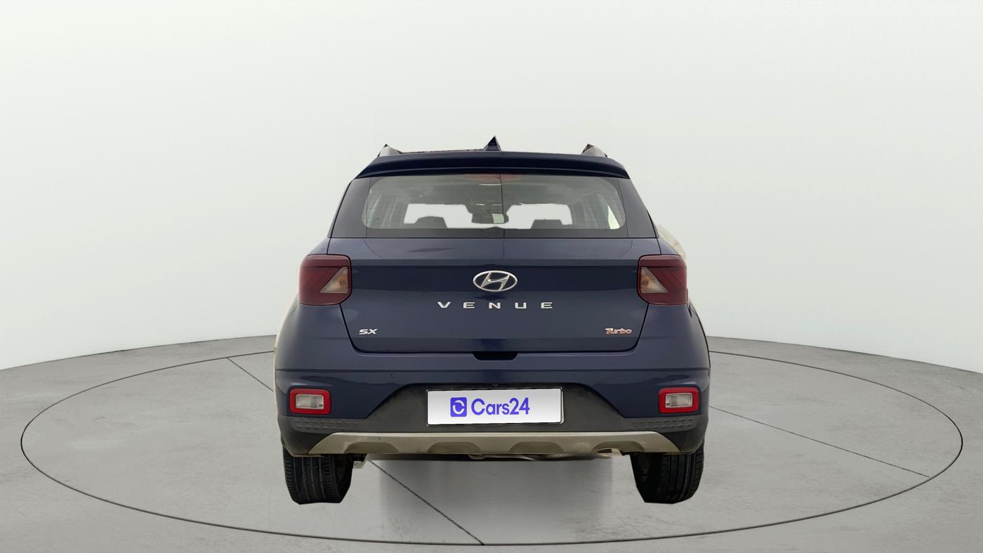 2021 Hyundai VENUE SX 1.0 TURBO, Petrol, Manual, 1,08,866 km, Back/Rear