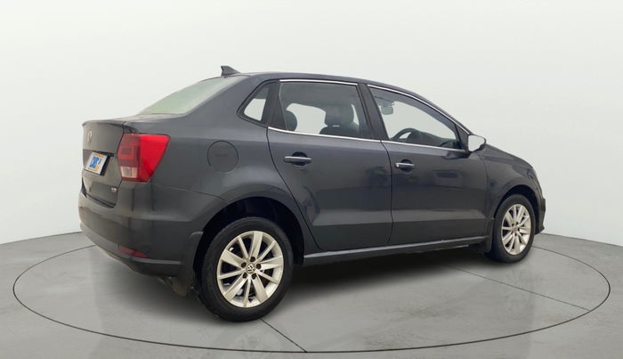 2017 Volkswagen Ameo HIGHLINE1.5L, Diesel, Manual, 1,30,721 km, Right Back Diagonal