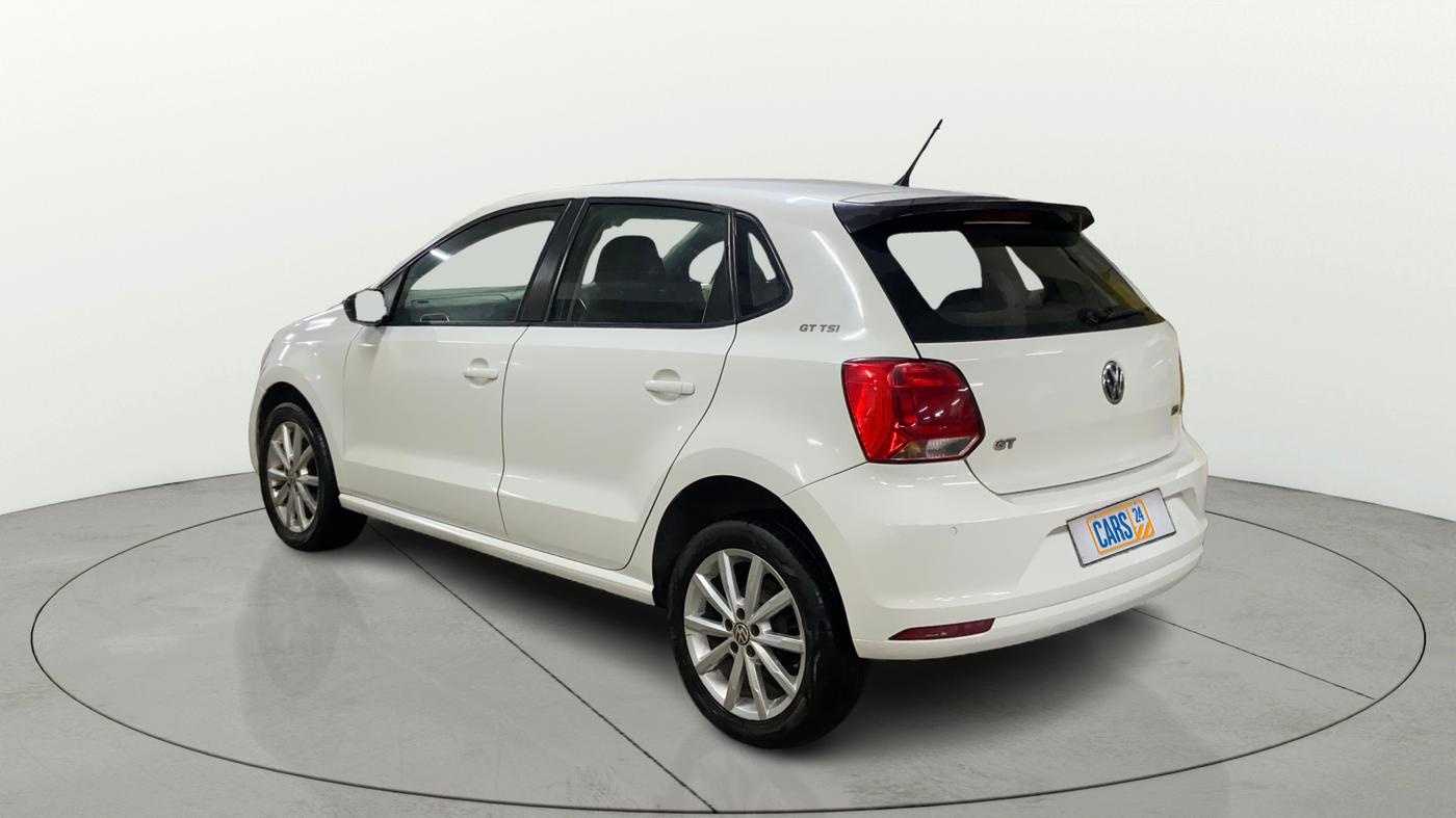 2017 Volkswagen Polo GT TSI AT, Petrol, Automatic, 66,547 km, Left Back Diagonal