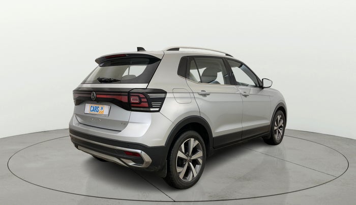 2022 Volkswagen TAIGUN TOPLINE 1.0 TSI MT, Petrol, Manual, 49,465 km, Right Back Diagonal
