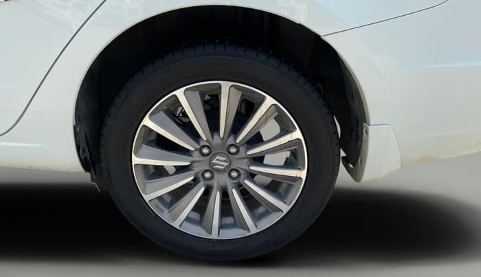 2024 Maruti Ciaz ALPHA  AT 1.5 SHVS PETROL, Petrol, Automatic, 13,508 km, Left Rear Wheel