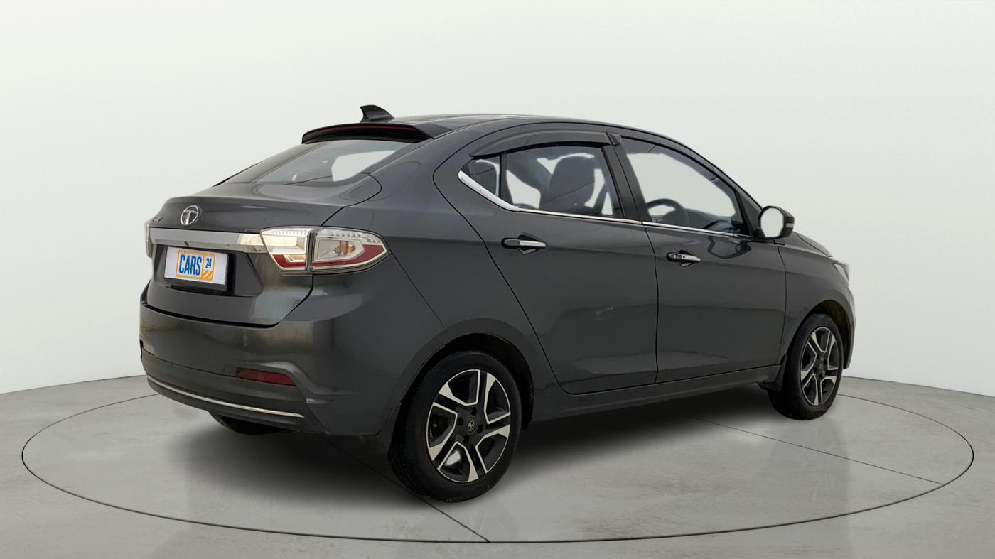 2021 Tata TIGOR XZ PLUS PETROL, CNG, Manual, 46,024 km, Right Back Diagonal