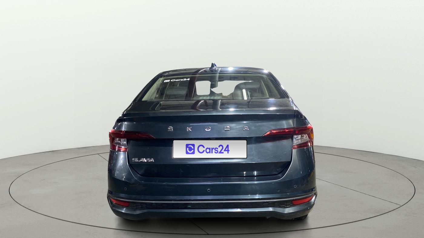 2022 Skoda SLAVIA AMBITION 1.0L TSI AT, Petrol, Automatic, 37,393 km, Back/Rear