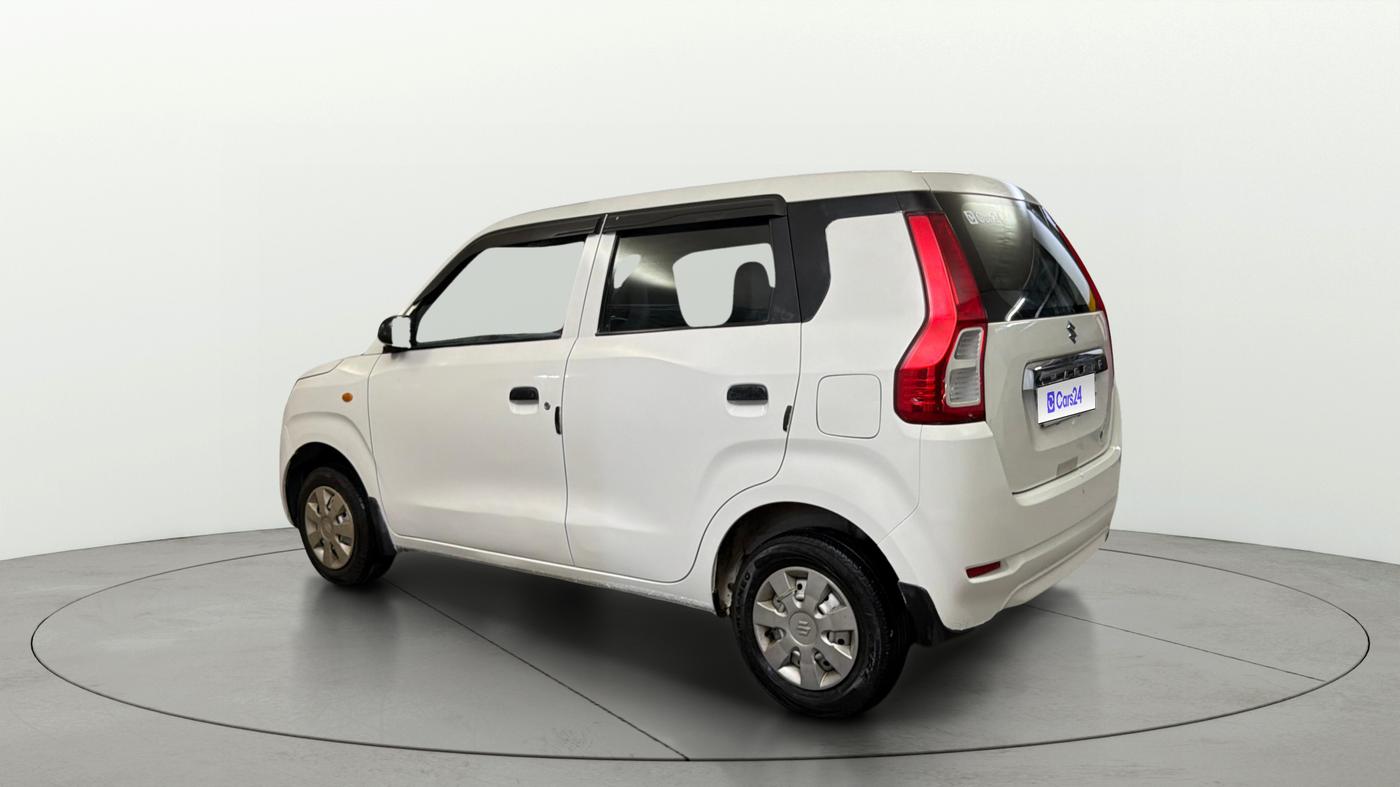2020 Maruti New Wagon-R LXI 1.0, Petrol, Manual, 20,484 km, Left Back Diagonal