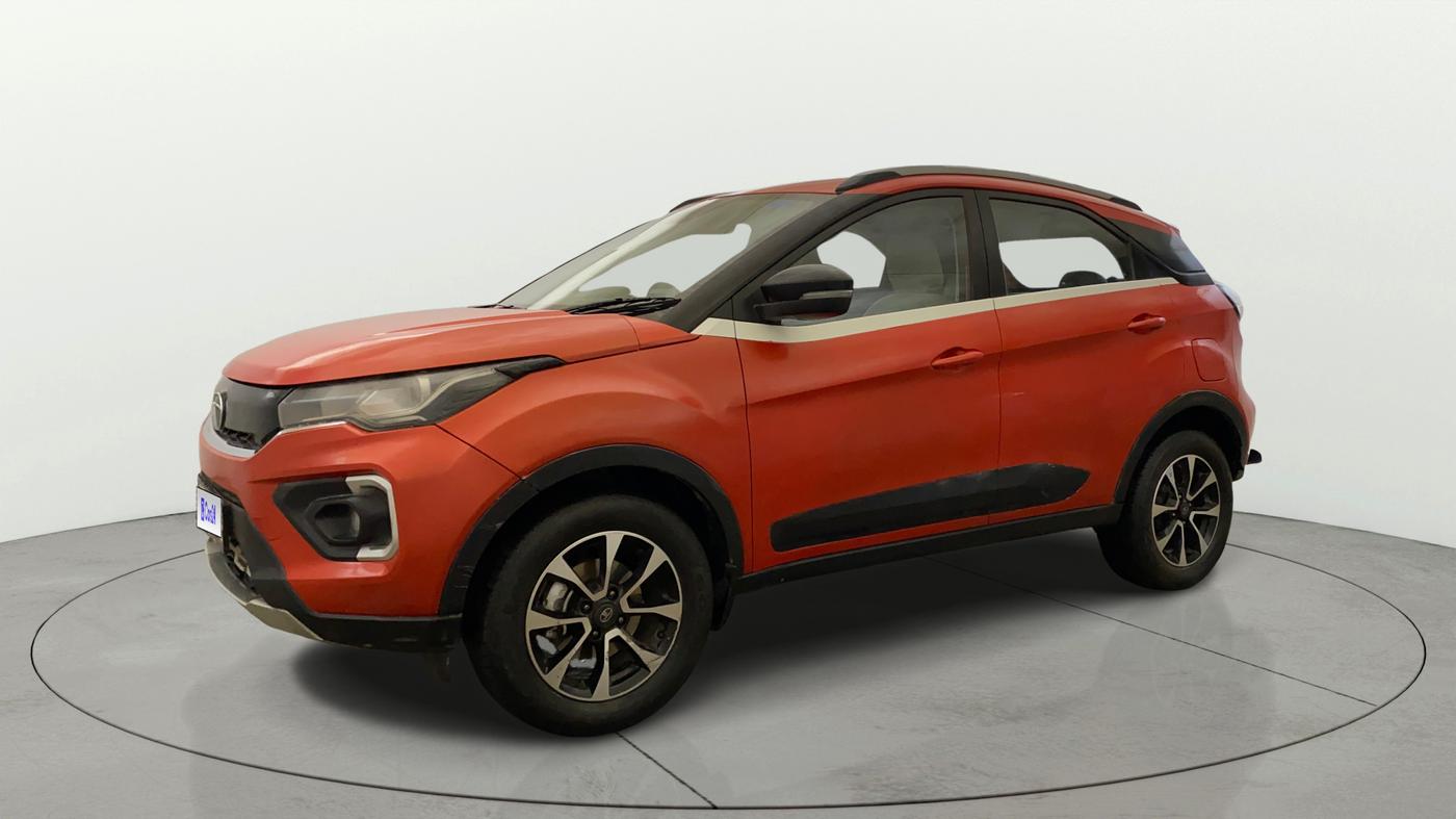 2021 Tata NEXON XZ PLUS (O) PETROL, Petrol, Manual, 83,627 km, Left Front Diagonal
