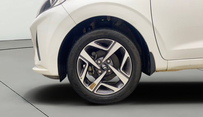 2022 Hyundai AURA SX PLUS 1.2 AMT, Petrol, Automatic, 14,943 km, Left Front Wheel