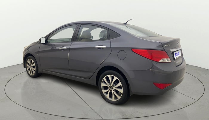 2015 Hyundai Verna FLUIDIC 1.6 VTVT S O AT, Petrol, Automatic, 74,547 km, Left Back Diagonal