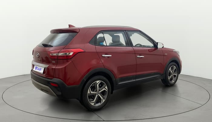 2019 Hyundai Creta SX AT 1.6 PETROL, Petrol, Automatic, 1,46,079 km, Right Back Diagonal