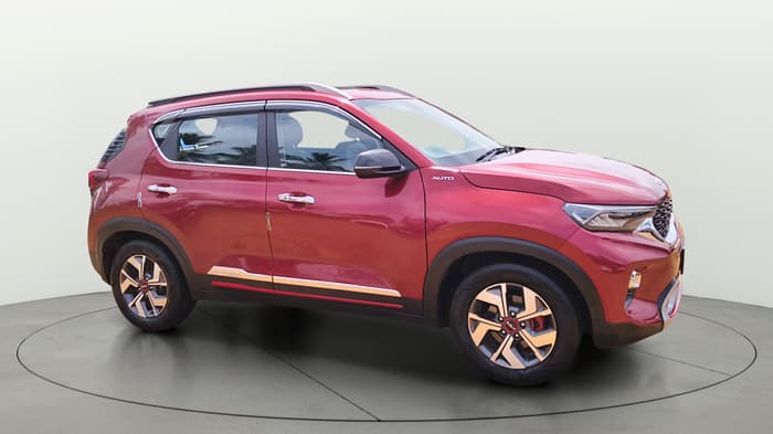 2023 KIA SONET GTX PLUS 1.5 AT, Diesel, Automatic, 32,420 km, Right Front Diagonal