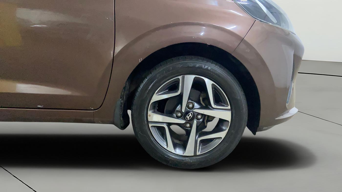 2021 Hyundai AURA SX 1.2, Petrol, Manual, 13,258 km, Right Front Wheel
