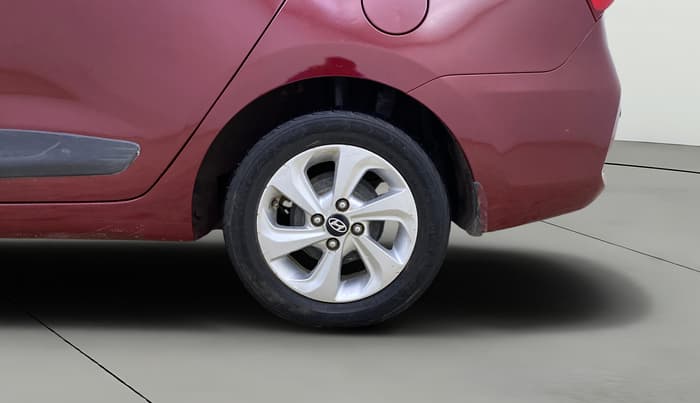 2017 Hyundai Xcent SX 1.2, CNG, Manual, 28,158 km, Left Rear Wheel