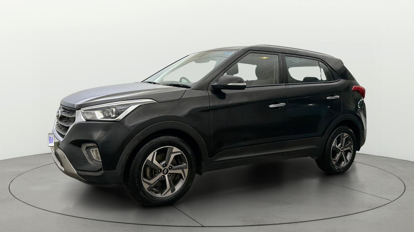 2018 Hyundai Creta SX AT 1.6 PETROL, Petrol, Automatic, 67,533 km, Left Front Diagonal