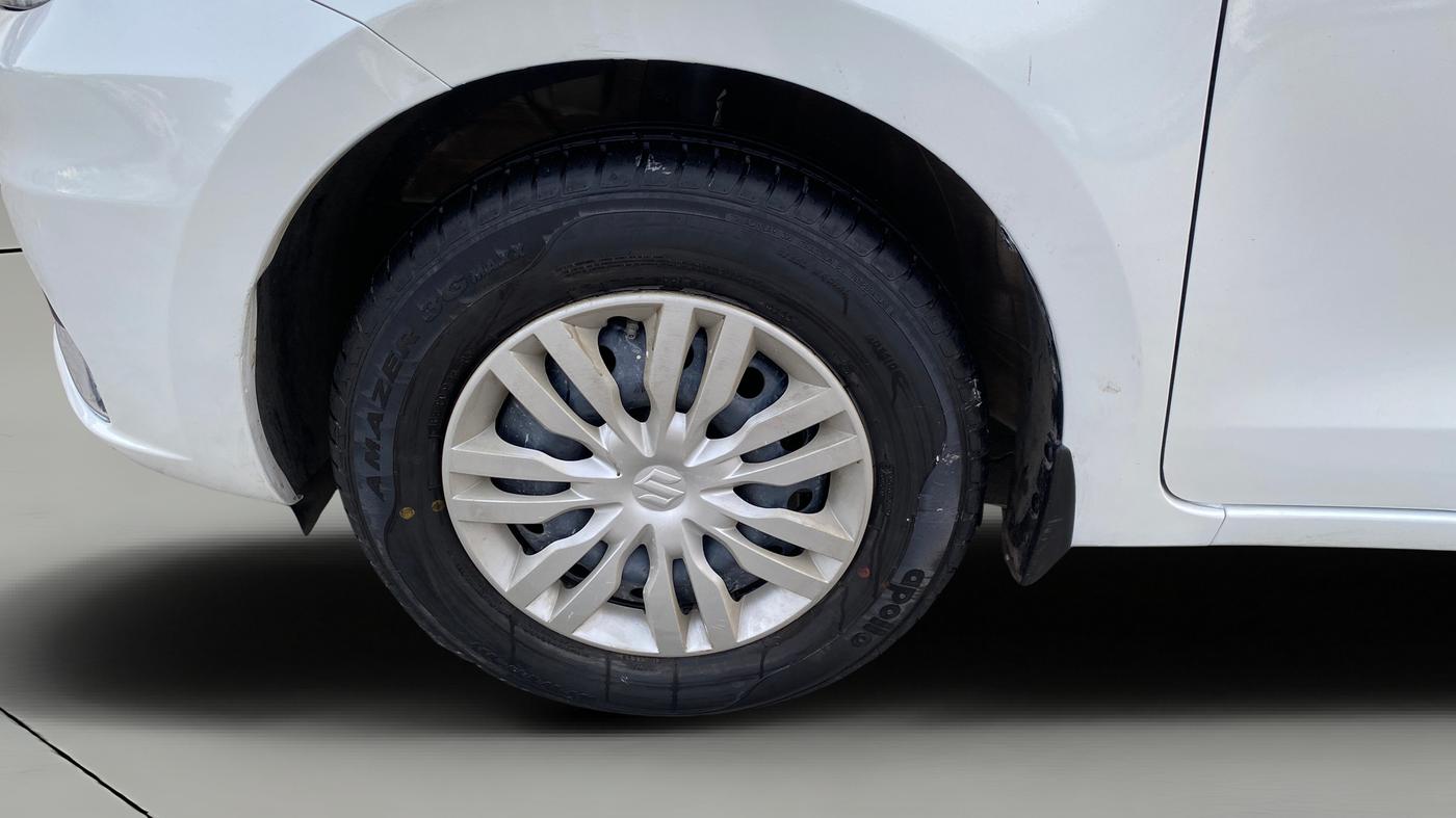 2022 Maruti Dzire VXI CNG, CNG, Manual, 77,499 km, Left Front Wheel