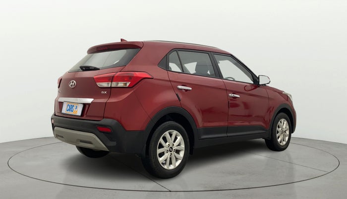 2018 Hyundai Creta SX 1.6 PETROL, Petrol, Manual, 56,592 km, Right Back Diagonal
