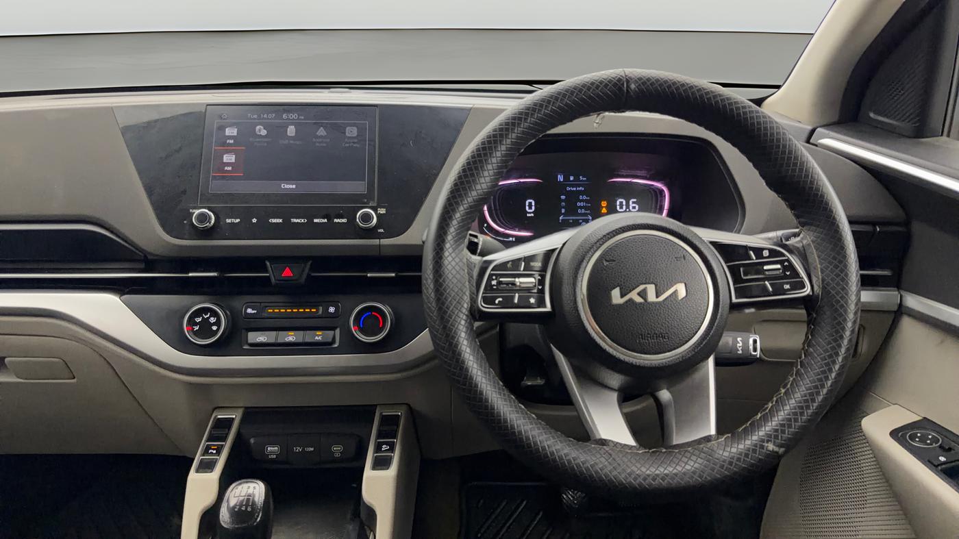 2023 KIA CARENS PRESTIGE 1.5 DIESEL IMT 7 STR, Diesel, Manual, 84,462 km, Steering Wheel Close Up