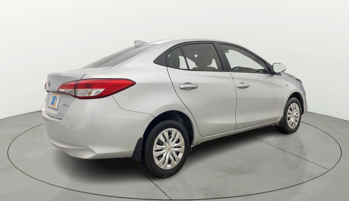 2019 Toyota YARIS J MT, Petrol, Manual, 1,27,430 km, Right Back Diagonal