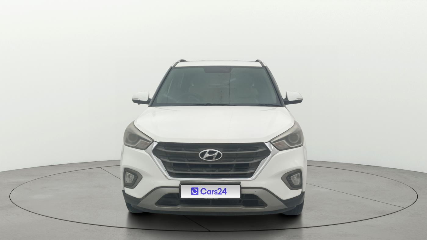 2018 Hyundai Creta SX AT 1.6 DIESEL, Diesel, Automatic, 1,27,141 km, Front