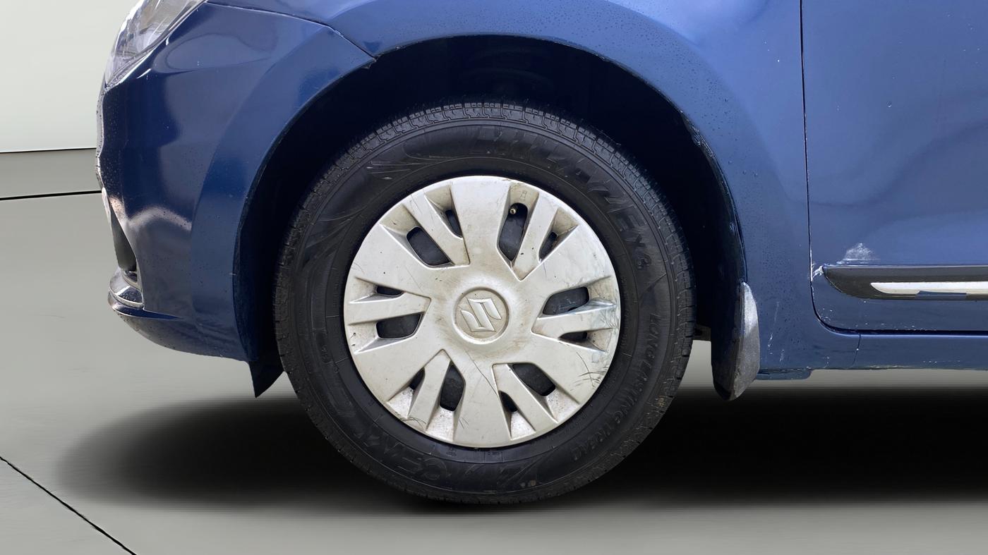2018 Maruti Dzire VXI, Petrol, Manual, 53,712 km, Left Front Wheel