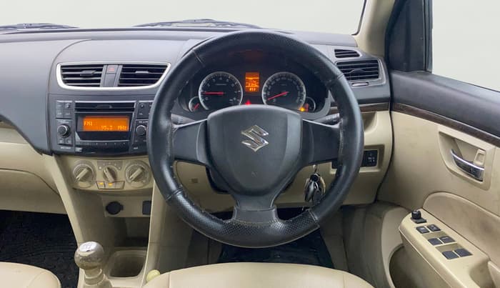 2015 Maruti Swift Dzire VXI, Petrol, Manual, 31,519 km, Steering Wheel Close Up