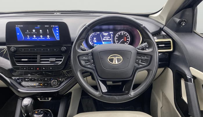 2021 Tata Safari XZA PLUS GOLD, Diesel, Automatic, 39,572 km, Steering Wheel Close Up