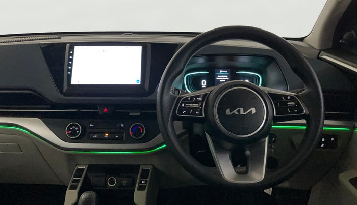 2023 KIA CARENS PREMIUM 1.5 PETROL 7 STR, Petrol, Manual, 16,745 km, Steering Wheel Close Up