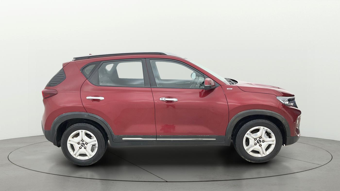 2020 KIA SONET HTX 1.0 IMT, Petrol, Manual, 1,17,076 km, Right Side View