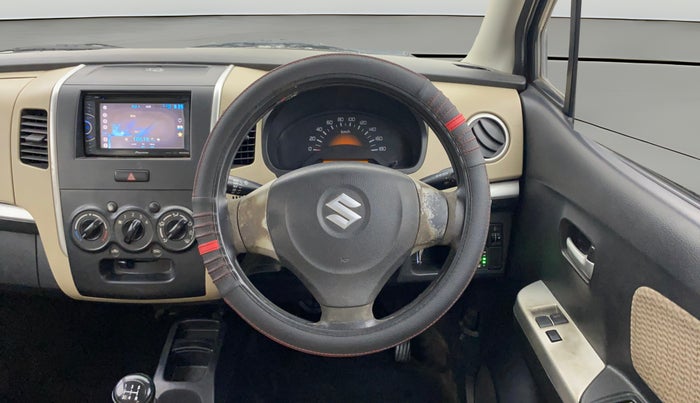 2018 Maruti Wagon R 1.0 LXI CNG, CNG, Manual, 69,441 km, Steering Wheel Close Up