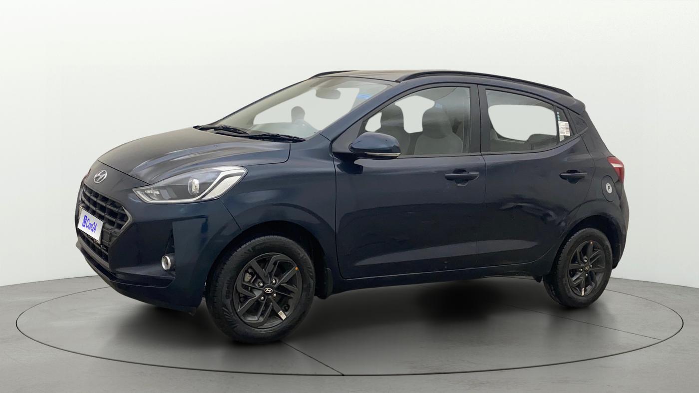 2021 Hyundai GRAND I10 NIOS SPORTZ AMT 1.2 KAPPA VTVT, Petrol, Automatic, 10,791 km, Left Front Diagonal