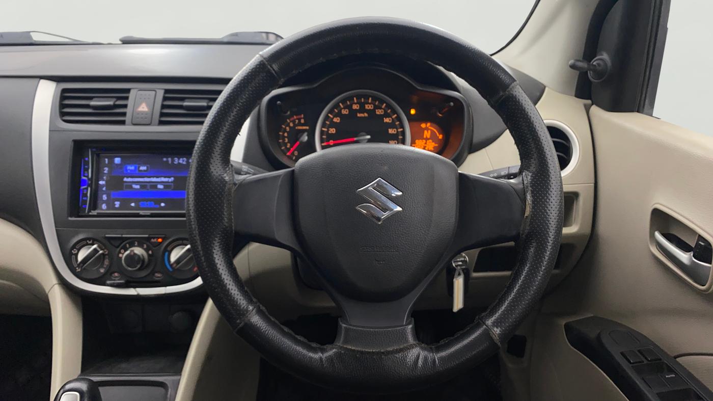 2017 Maruti Celerio VXI AMT, Petrol, Automatic, 98,251 km, Steering Wheel Close Up