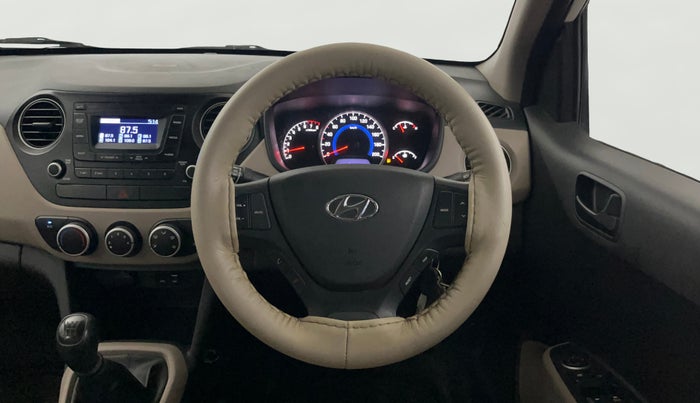 2018 Hyundai Grand i10 MAGNA 1.2 KAPPA VTVT, Petrol, Manual, 46,010 km, Steering Wheel Close Up