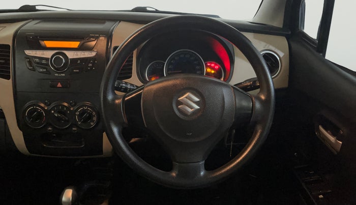 2018 Maruti Wagon R 1.0 VXI AMT, Petrol, Automatic, 12,446 km, Steering Wheel Close Up
