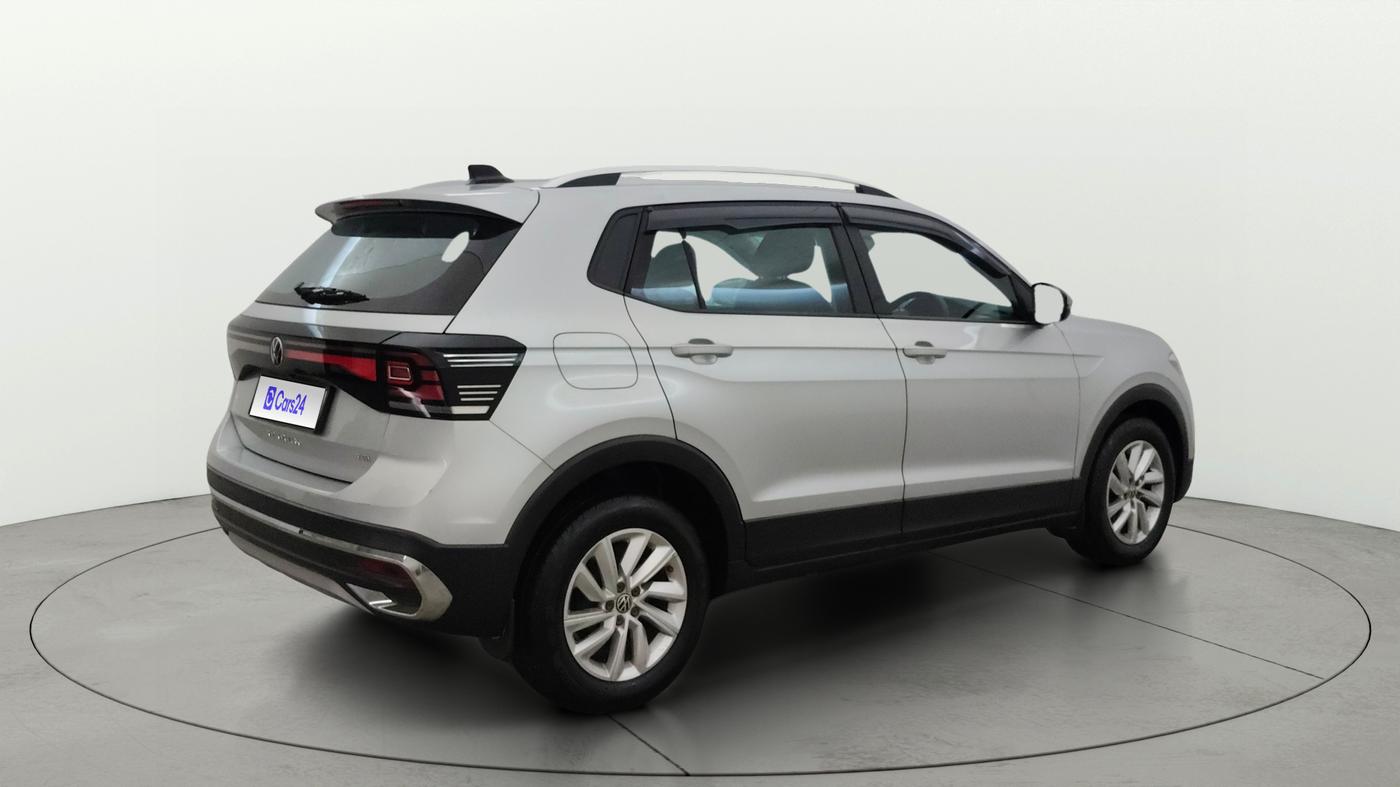 2023 Volkswagen TAIGUN HIGHLINE 1.0 TSI MT, Petrol, Manual, 25,337 km, Right Back Diagonal
