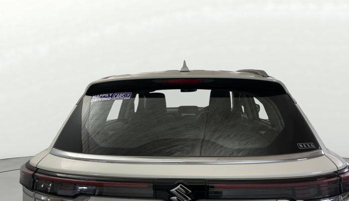 2024 Maruti Grand Vitara SIGMA SMART HYBRID, Petrol, Manual, 29,606 km, Rear Windshield