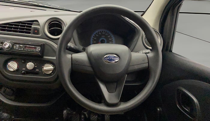 2018 Datsun Redi Go A, Petrol, Manual, 34,374 km, Steering Wheel Close Up