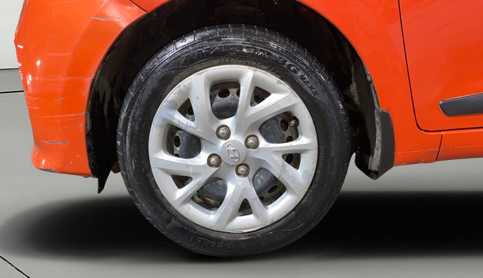 2018 Hyundai Grand i10 SPORTZ 1.2 KAPPA VTVT, Petrol, Manual, 23,843 km, Left Front Wheel