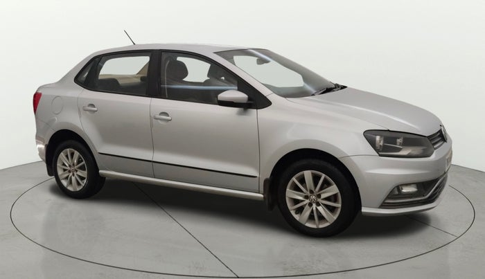 2017 Volkswagen Ameo HIGHLINE PLUS 1.5L AT 16 ALLOY, Diesel, Automatic, 1,44,864 km, SRP