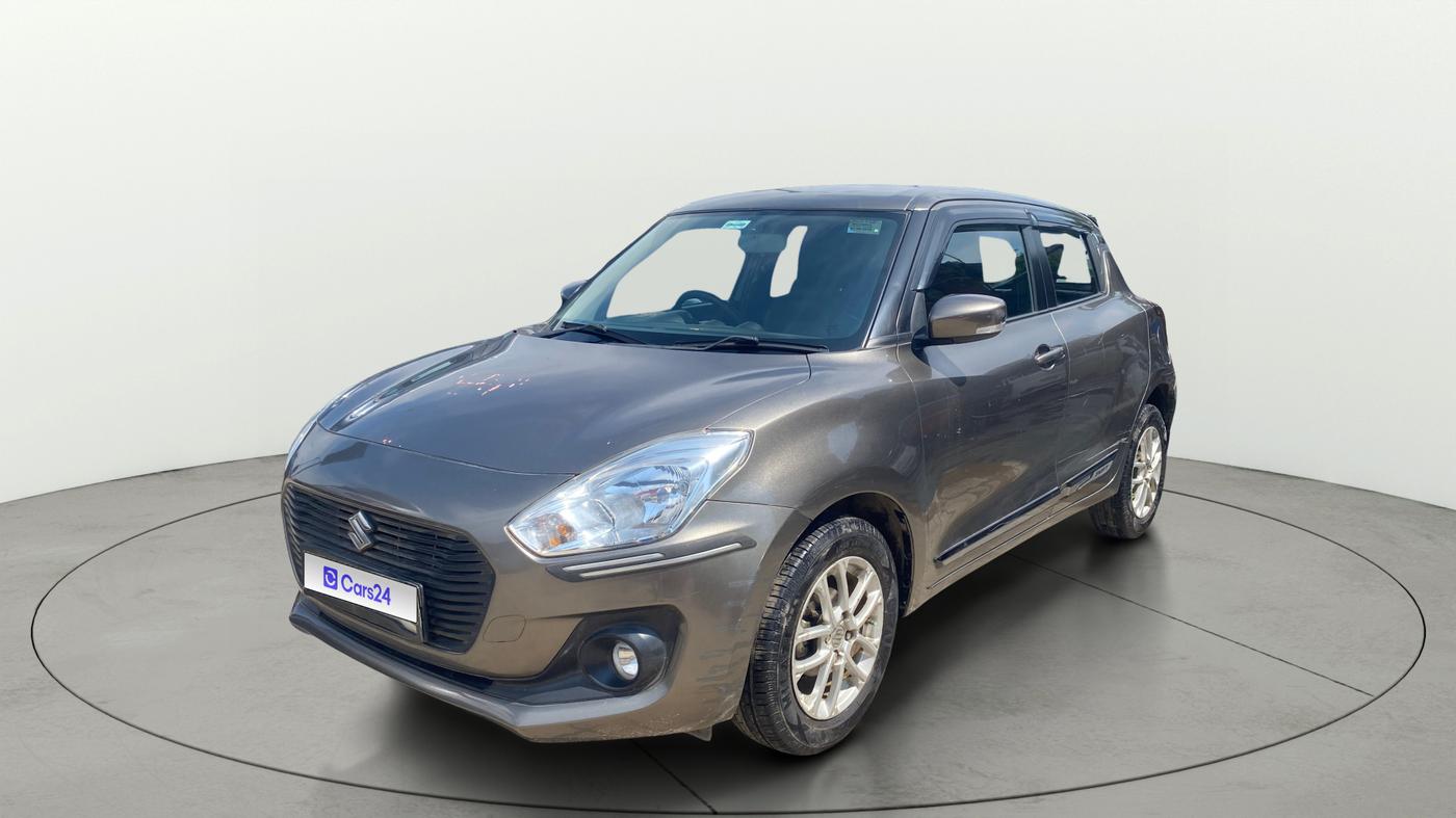 2018 Maruti Swift ZXI AMT, Petrol, Automatic, 65,567 km, Left Front Diagonal