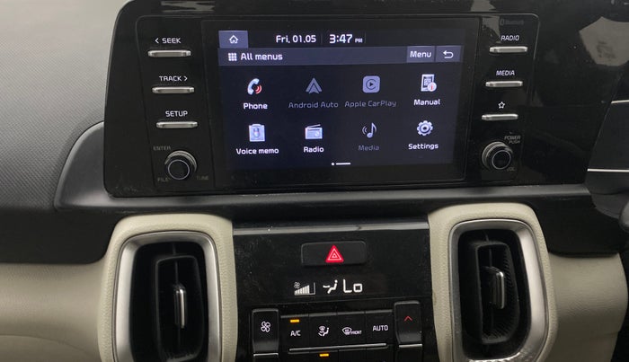 2020 KIA SONET HTX 1.0 IMT, Petrol, Manual, 27,626 km, Air Conditioner
