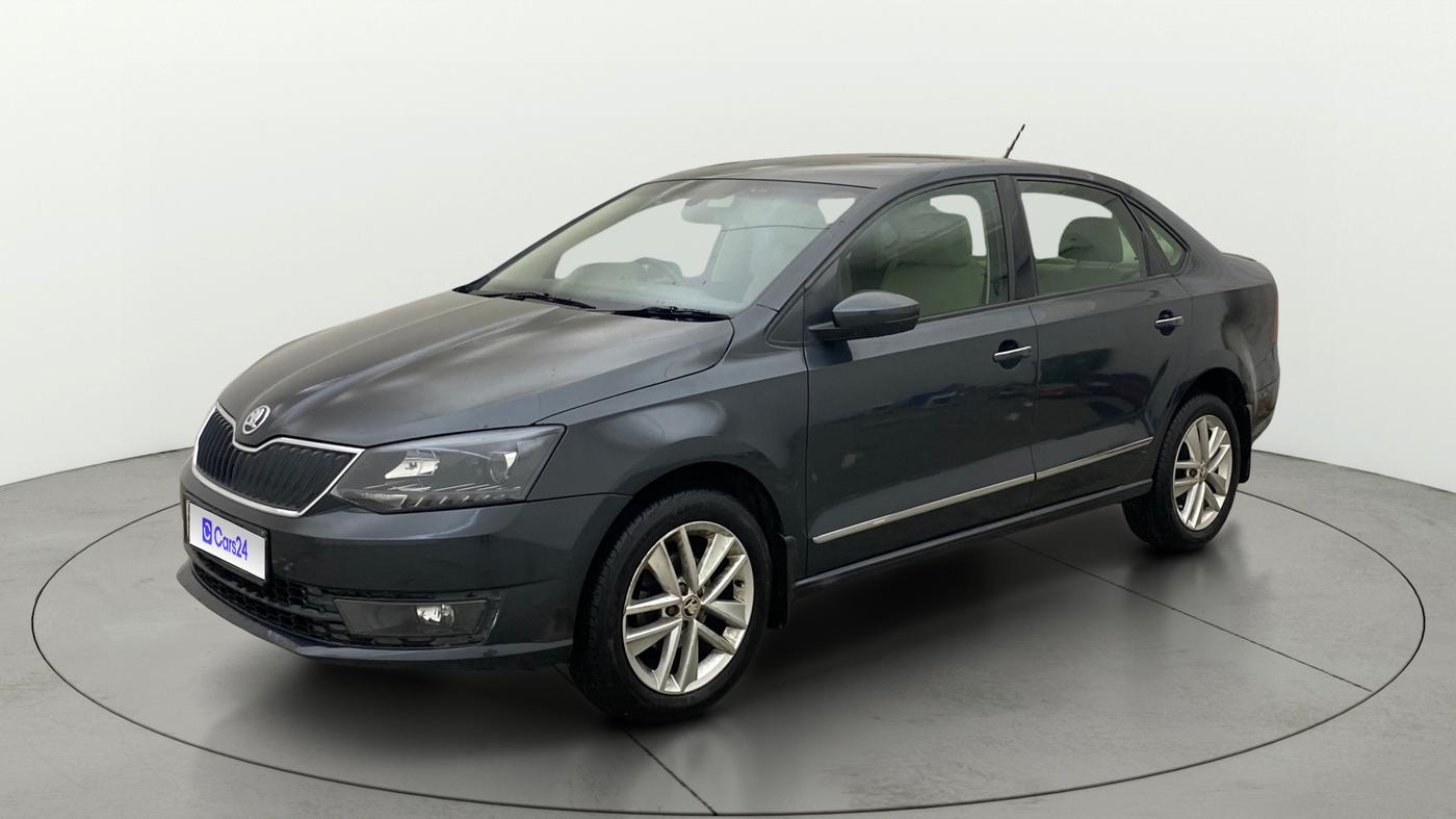 2021 Skoda Rapid STYLE AT TSI, Petrol, Automatic, 65,274 km, Left Front Diagonal