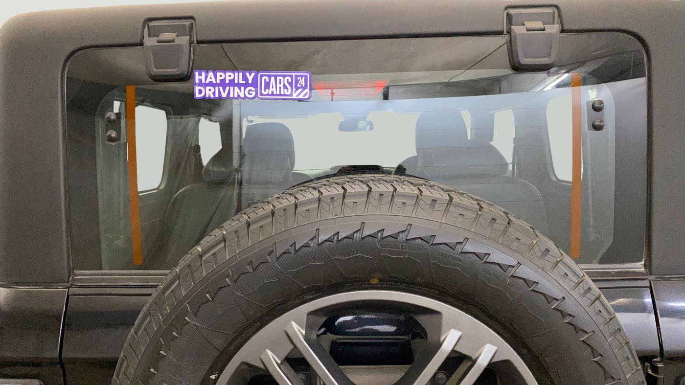 2022 Mahindra Thar LX HT PETROL 4WD MT, Petrol, Manual, 43,511 km, Rear Windshield