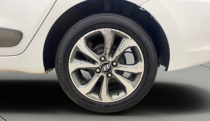 2014 Hyundai Xcent SX 1.2 (O), Petrol, Manual, 45,871 km, Left Rear Wheel