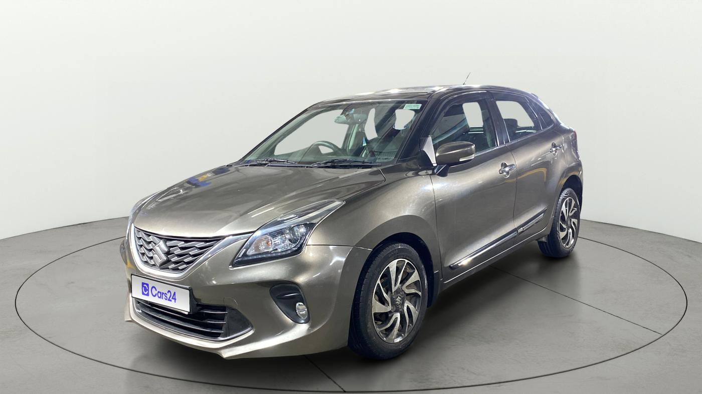 2019 Maruti Baleno ALPHA CVT PETROL 1.2, Petrol, Automatic, 38,281 km, Left Front Diagonal