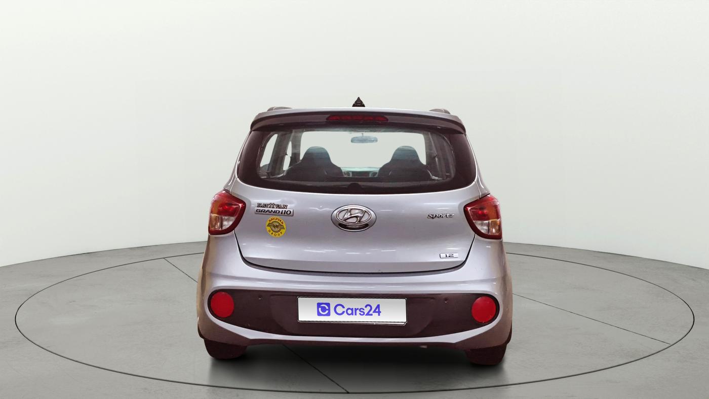 2019 Hyundai Grand i10 SPORTZ 1.2 KAPPA VTVT, CNG, Manual, 55,270 km, Back/Rear