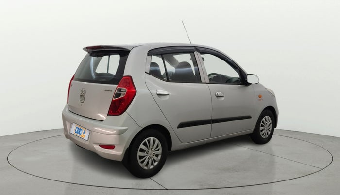 2014 Hyundai i10 SPORTZ 1.1, CNG, Manual, 72,480 km, Right Back Diagonal