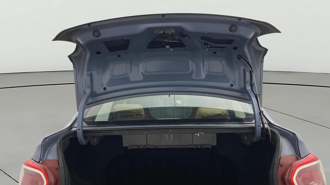 2015 Hyundai Xcent SX AT 1.2 (O), Petrol, Automatic, 50,093 km, Boot Door Open