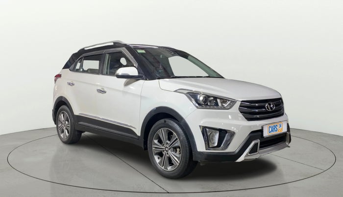 2017 Hyundai Creta SX PLUS 1.6 PETROL DUAL TONE, Petrol, Manual, 37,014 km, Right Front Diagonal