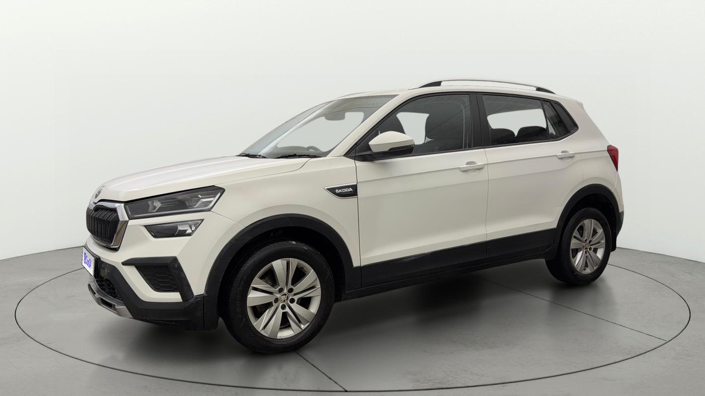 2022 Skoda KUSHAQ AMBITION 1.0L TSI MT, Petrol, Manual, 91,507 km, Left Front Diagonal